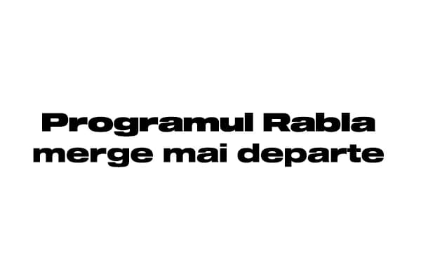 Programul Rabla - necesitatea sustinerii mobilitatii sustenabile si a industriei auto ramane prioritara.