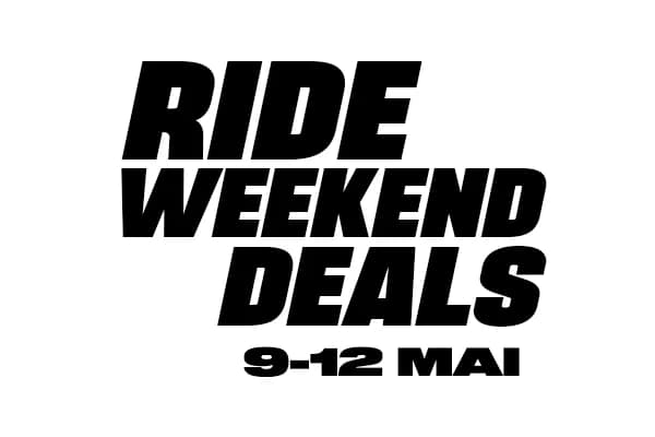 Beneficiaza de discounturi senzationale la echipamente si accesorii! Profita de RIDE WEEKEND DEALS si investeste in aventuri memorabile!