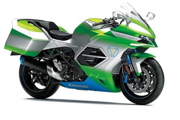 Kawasaki a impresionat publicul de la Le Mans cu o demonstratie a motocicletei sale pe hidrogen, HySE