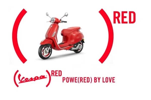 Colectia de echipamente si accesorii VESPA (RED)