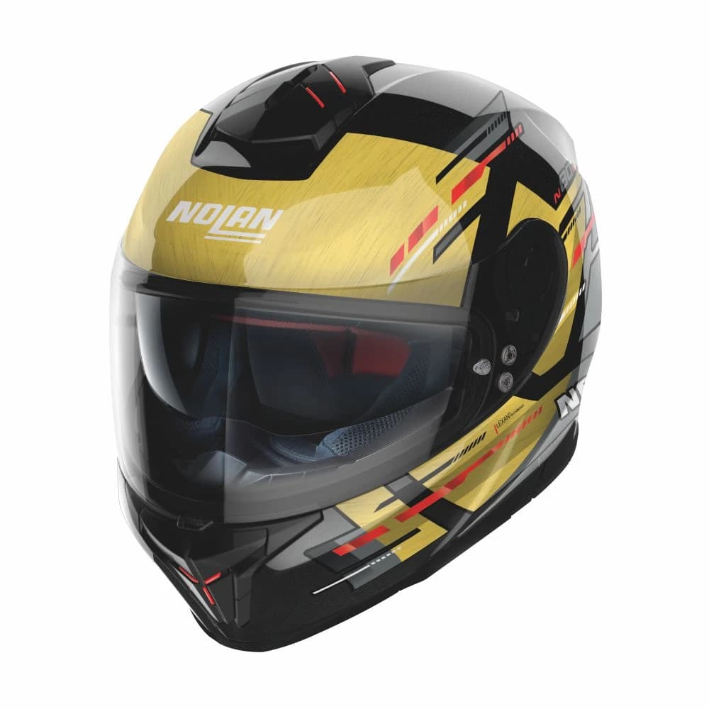 NOLAN - N80-8 METEOR [N-COM] - Black Yellow
