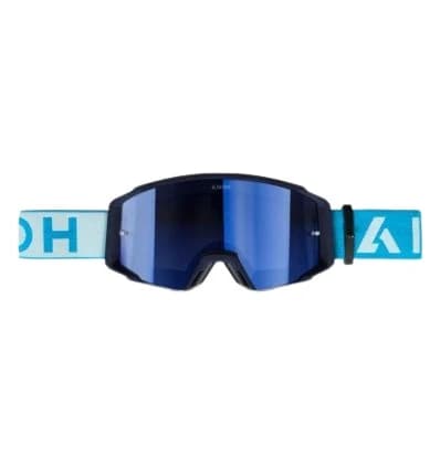 AIROH GOGGLE BLAST XR1 BLUE MATT CAT S2 BLUE MIRRORED