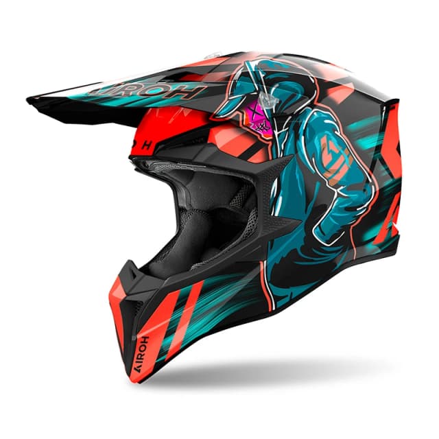 Airoh WRAAAP CYBER ORANGE GLOSS