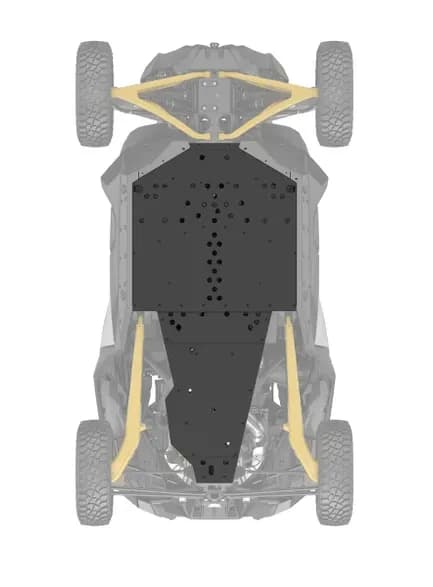 Scut protectie inferior HMWPE Can-Am Maverick R