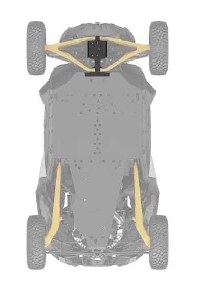 Scut protectie fata HMWPE Can-Am Maverick R