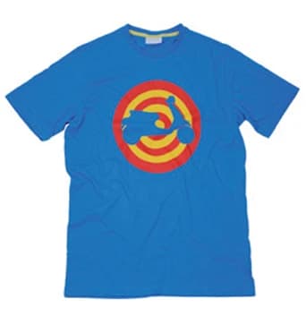 Vespa Tricou Barbati Target Albastru