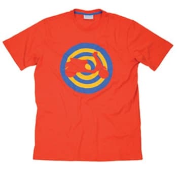 Vespa Tricou Barbati Target Rosu