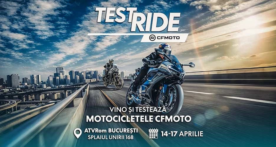 Test Ride CFMOTO - București