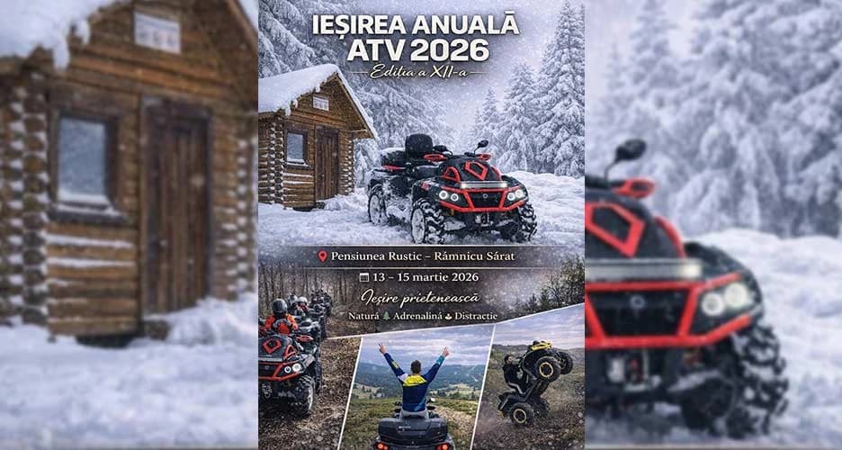 Ieșirea Anuală ATV 2026 - Ediția a XII-a