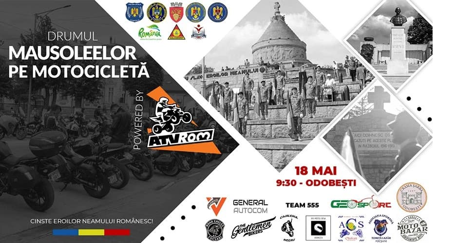Drumul mausoleelor pe motocicletă 2024
