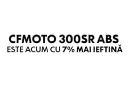 TEST ANDREI CFMOTO 300SR ABS ESTE ACUM CU 7% MAI IEFTINA