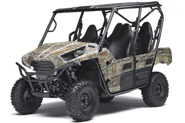Noul "Kawasaki Teryx 4 Camo" vine acum cu o noua schema de vopsire camuflaj care este alegerea perfecta atunci cand aveti nevoie de un vehicul off-road rapid care sa se integreze perfect in mediul inconjurat...