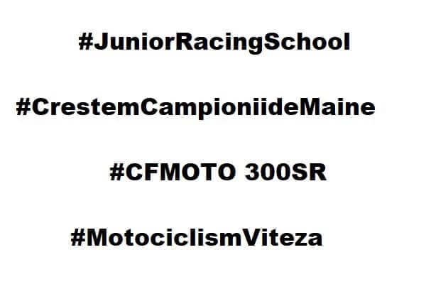 La Dej a avut loc un eveniment marca CFMOTO in premiera pentru Romania! Echipa ATH Moto si pilotii de la ACSRU Junior Racing School, Luca Purdea (18 ani, Dej), Vlad Chivu (18 ani, Buzau) si Alex Pahome (17 ani, Cluj),...