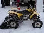 Renuntati la anvelope ATV pe timp de iarna. Acesta este indemnul celor care au scos la rampa un accesoriu pentru vehiculul ATV model Honda TRX400EX (400X). Ca sa nu va mai tinem in suspans, este vorba despre...