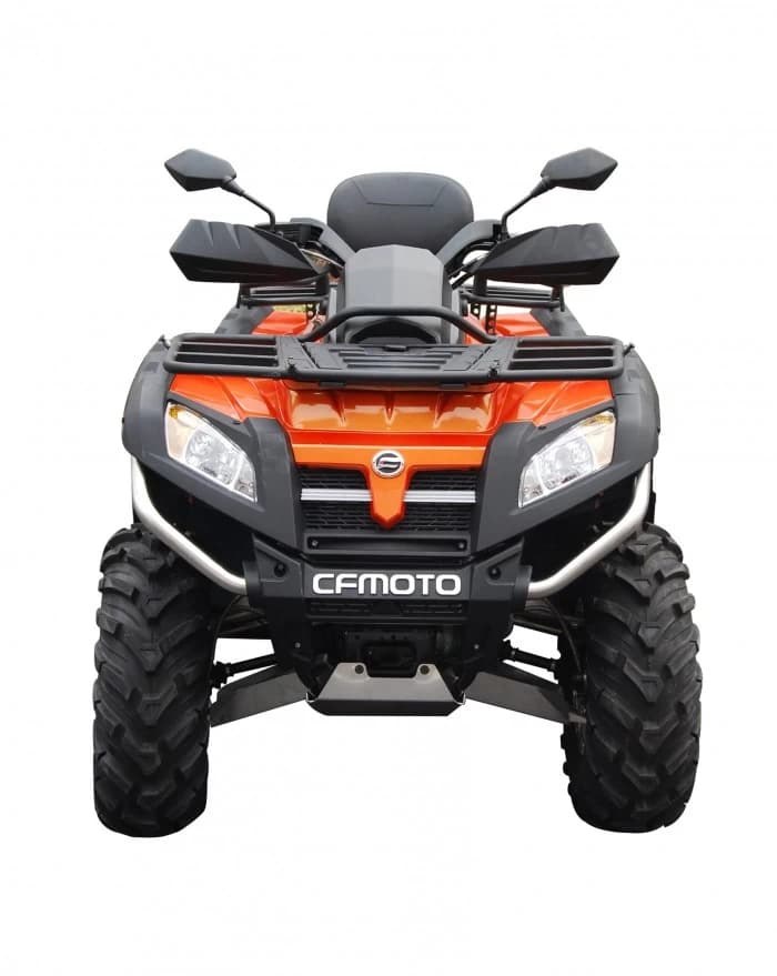 CF MOTO mai are un membru un familia sa de ATV-uri, cu care se poate mandri. Dupa ce a trecut prin cilindreea 500, a facut cunostinta cu puterea motorului de 600cc, s-a oprit la versiunea 800cc. In fisa postului X8 s...
