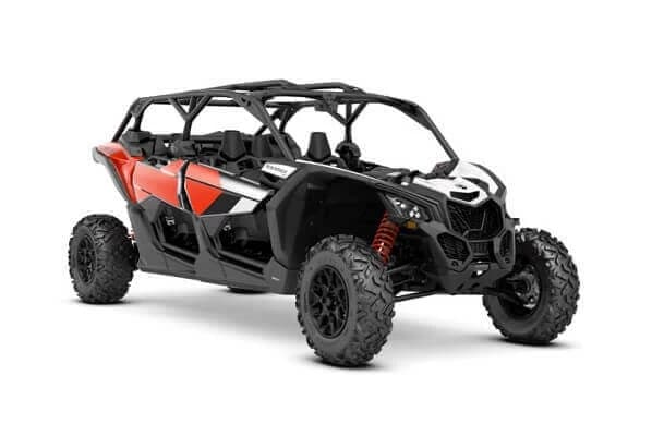 Un vehicul side-by-side Can-Am construit pentru senzatii tari! SSV-ul Can-Am Maverick X3 MAX DS cu latimea de 64-inch si capabil de 172 cai putere este rezultatul combinatiei perfect...