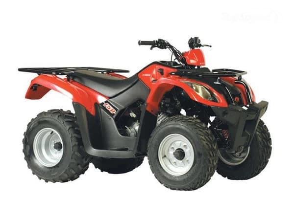 Cantarind doar 158 kg, "Kymco MXU 150" este un ATV compact propulsat de un motor de 149cc, cu carburator, in 4 timpi care transmite puterea la sol prin intermediul unei transmisii automate CVT. In ciuda fapt...