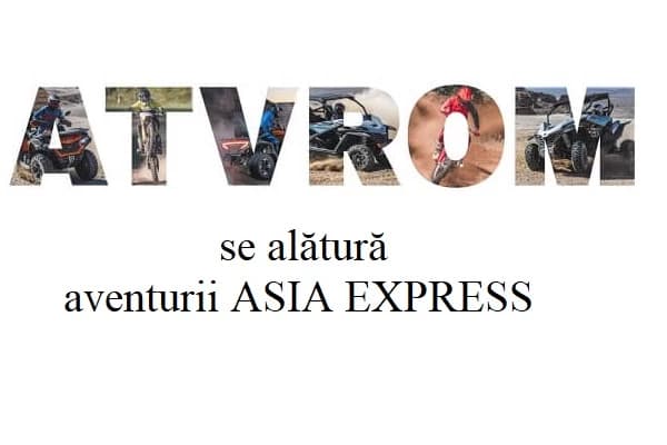 Venim cu o veste maare, maare! ATVRom s-a alăturat aventurii Asia Express - Sezonul 4. Cel mai important jucător pe piața de vehicule powersports din țară este prezent la cel mai dur reality show din Rom&aci...