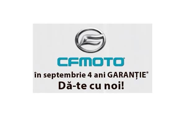 Promotie la intreaga gama CF Moto in septembrie