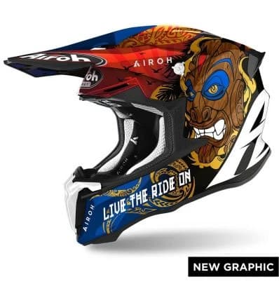 AIROH CASCA TWIST 2.0 TIKI GLOSS