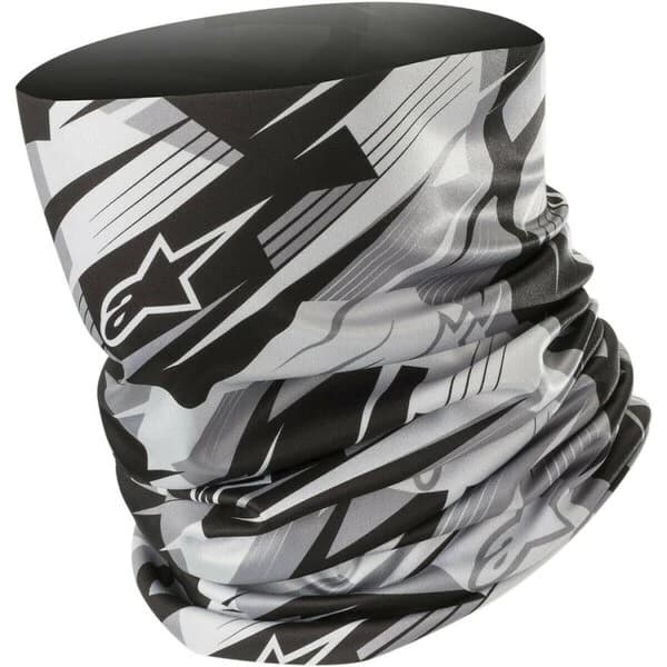 Protectie gat Alpinestars BLURRED Neck Tube Negru