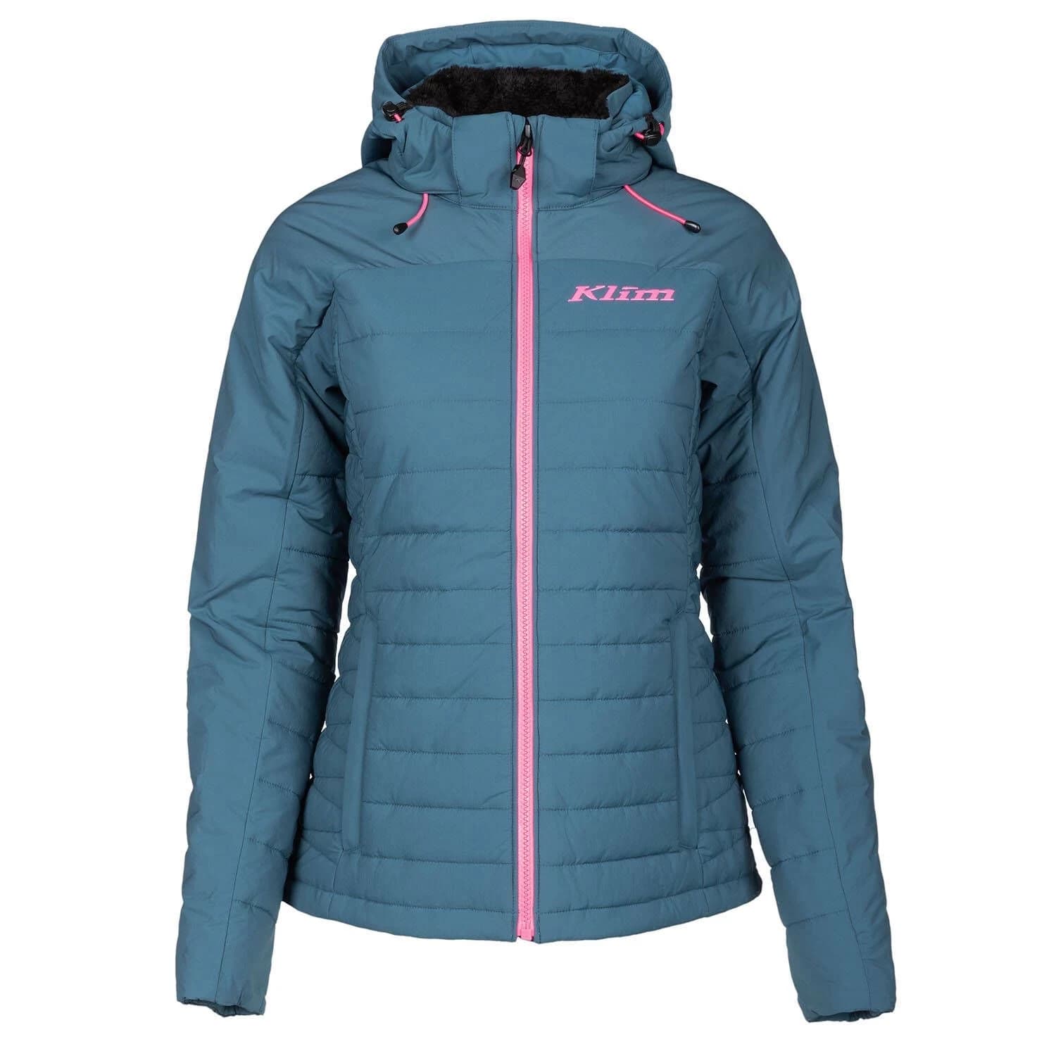 Klim Waverly Jacket Petrol - Knockout Pink