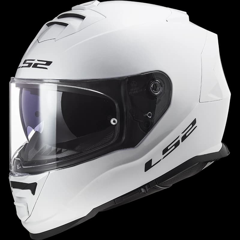 LS2 FF800 STORM SOLID WHITE