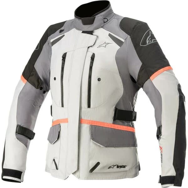 Alpinestars STELLA ANDES Drystar V3 Gri deschis/Gri inchis/Negru