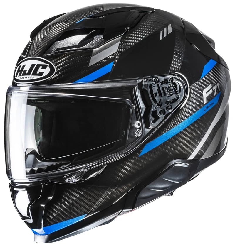 HJC F71 Carbon Esira Albastru