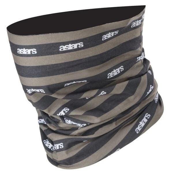 Protectie gat Alpinestars VINTAGE Neck Tube Negru/Verde