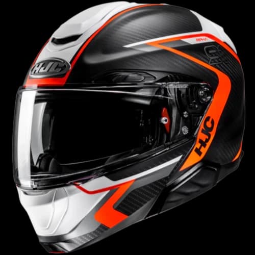 HJC RPHA 91 Carbon Lagos Portocaliu