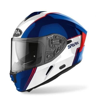 AIROH AIROH SPARK FLOW BLUE/RED GLOSS