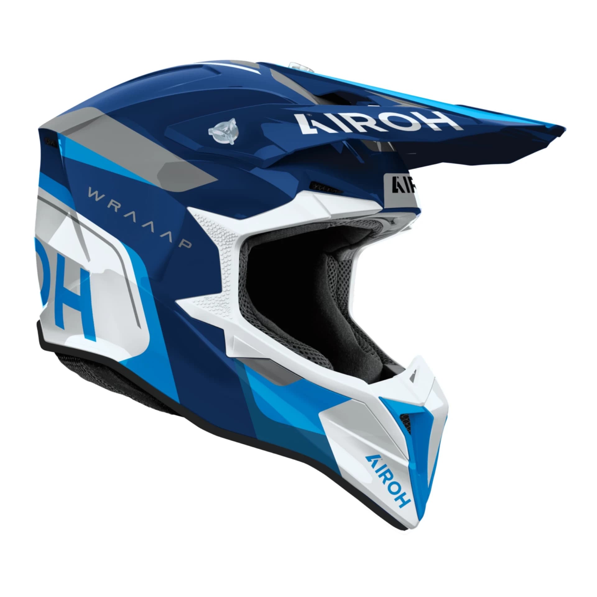 Airoh WRAAAP CONQUER BLUE GLOSS