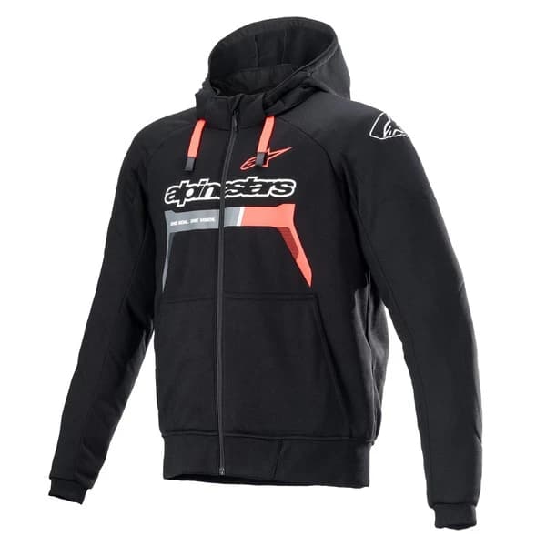 ALPINESTARS CHROME IGNITION Negru/Rosu fluo