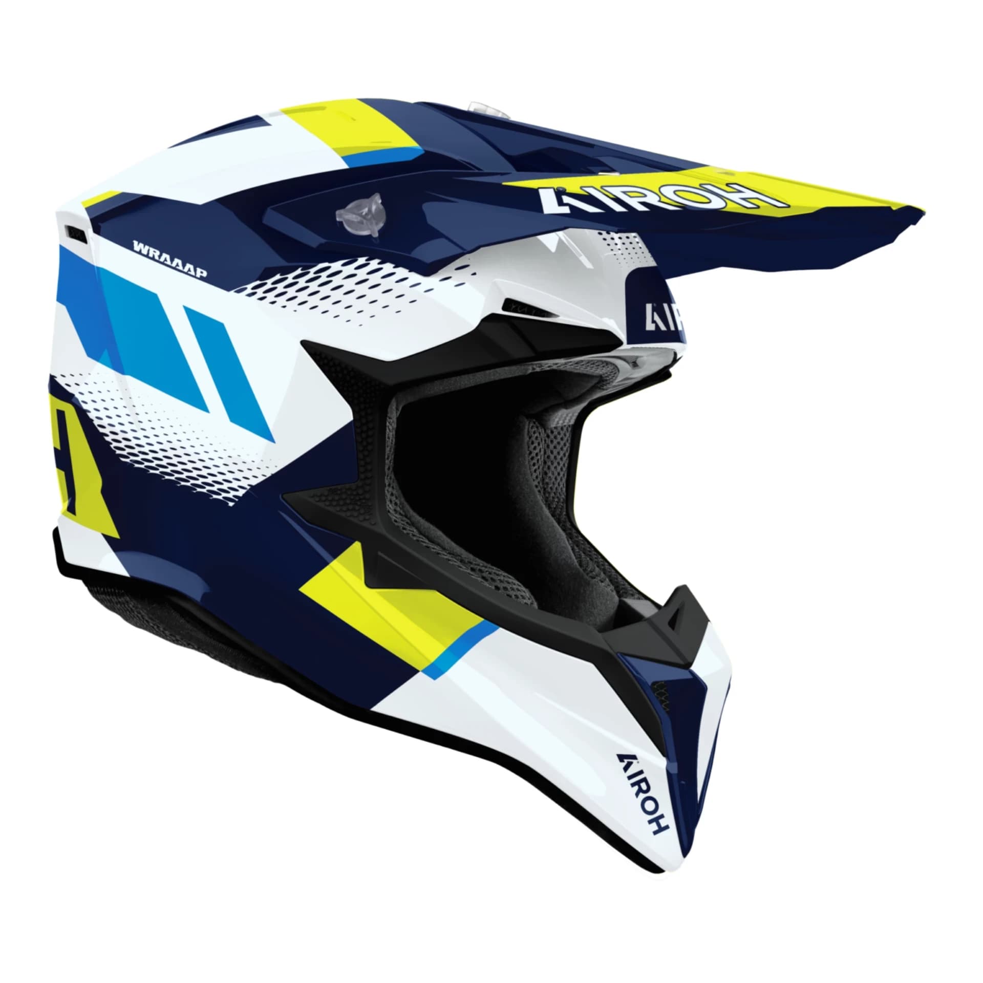 Airoh WRAAAP VISION YELLOW/BLUE GLOSS