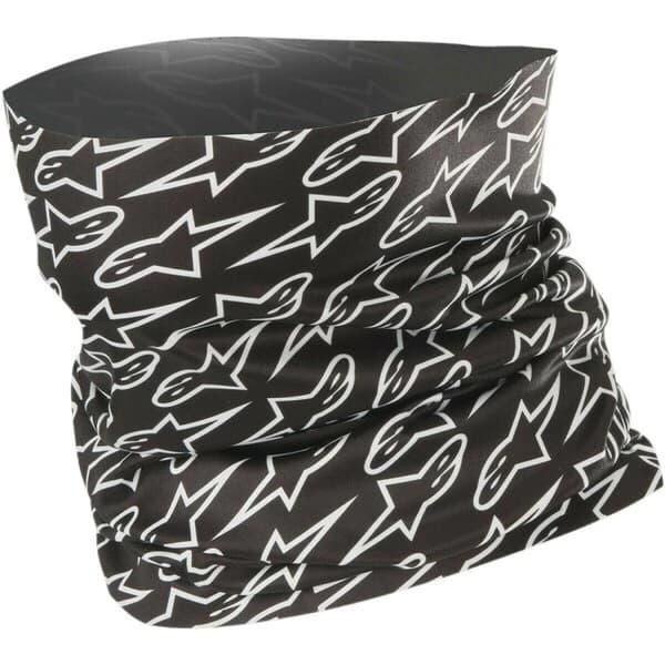 Protectie gat Alpinestars ASTARS Neck Tube Negru/Alb