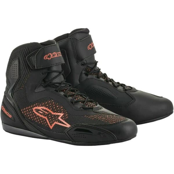 Alpinestars Faster-3 RIDEKNIT Negru/Rosu