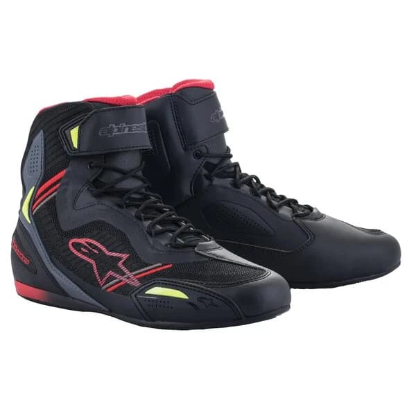 Alpinestars Faster-3 RIDEKNIT 2023 Negru/Rosu/Galben fluo