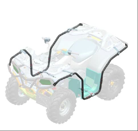 Bare protectie laterale CFORCE 400/450 500/520 S
