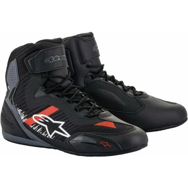 Alpinestars Faster-3 RIDEKNIT Negru/Gri/Rosu