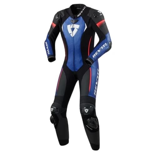 REV'IT! Xena 4 Ladies One Piece Black-Blue