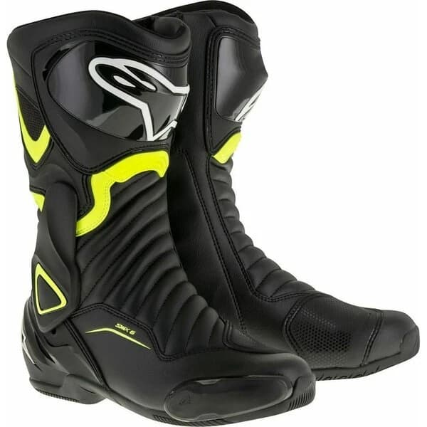 Alpinestars SMX-6 V2 Negru/Galben fluo
