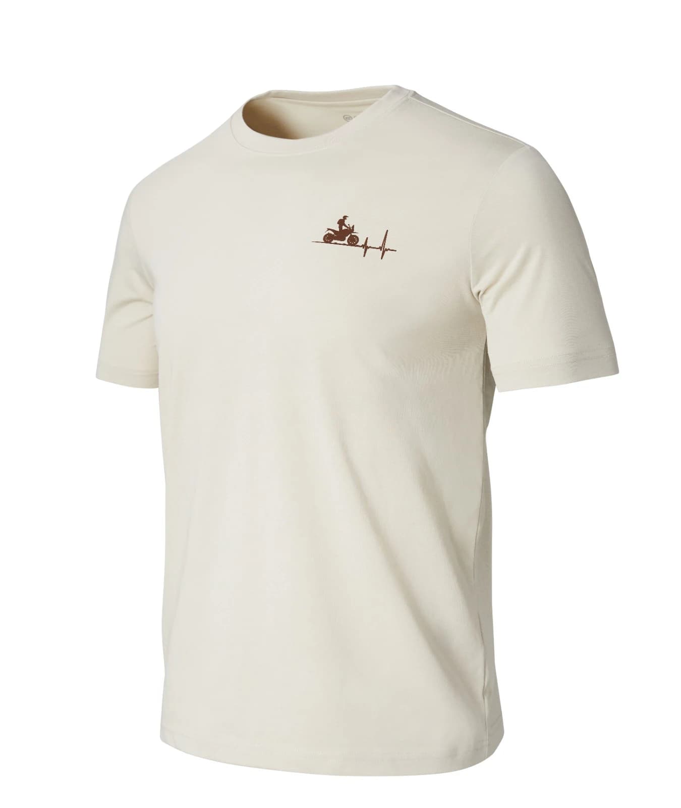 Tricou barbati kaki CFMOTO