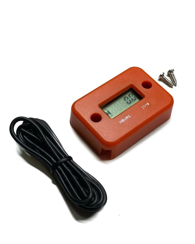 Extreme Parts Waterproof hour meter counter for Enduro's/ ATV Orange