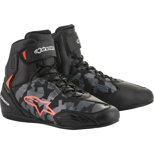 Alpinestars Faster-3 Negru/Camo/Rosu