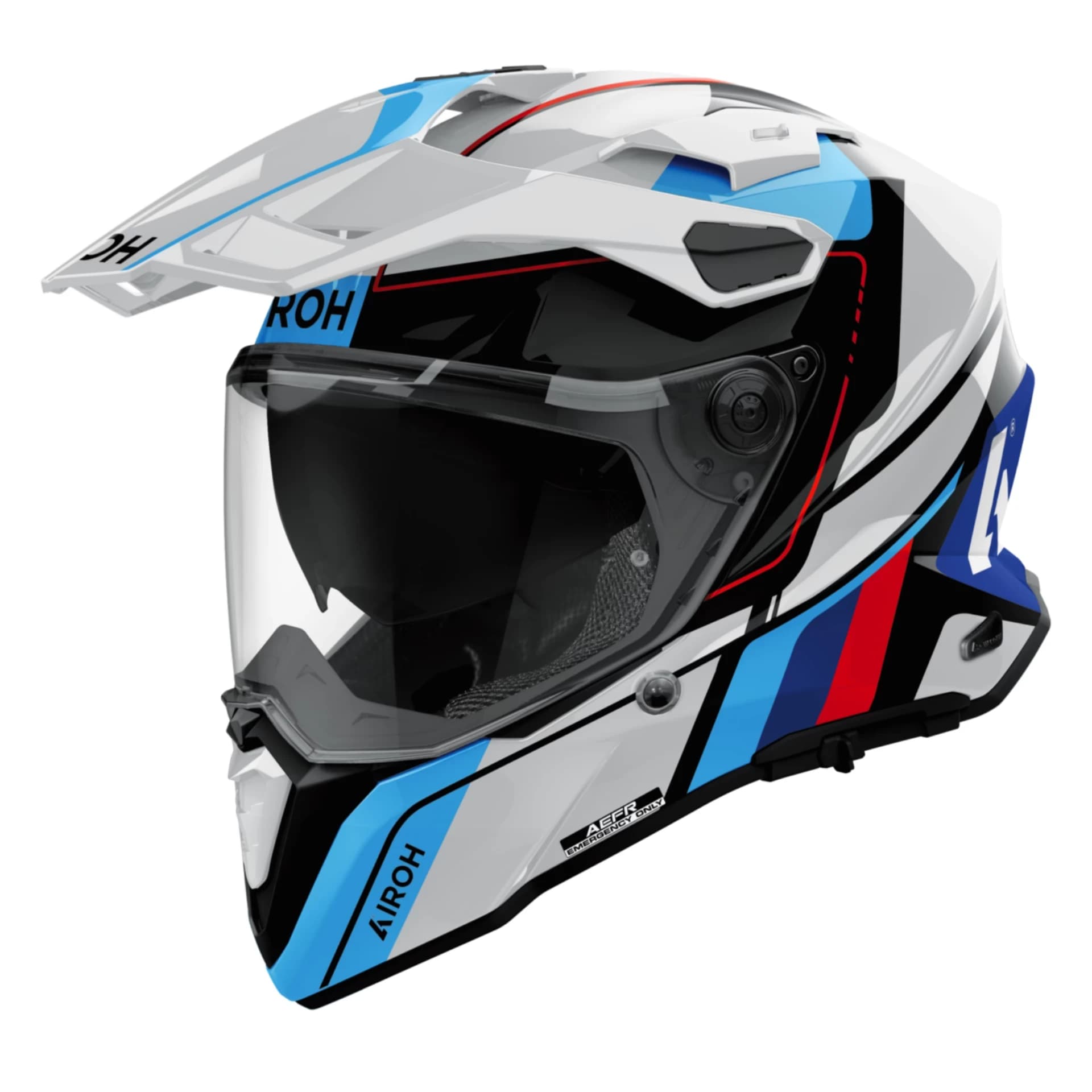 Airoh COMMANDER 2 SKIP WHITE/RED GLOSS