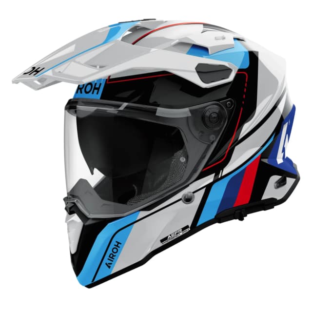 Airoh COMMANDER 2 SKIP WHITE/RED GLOSS