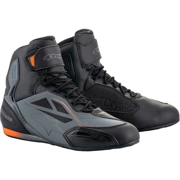 Alpinestars Faster-3 Drystar Negru/Gri/Portocaliu