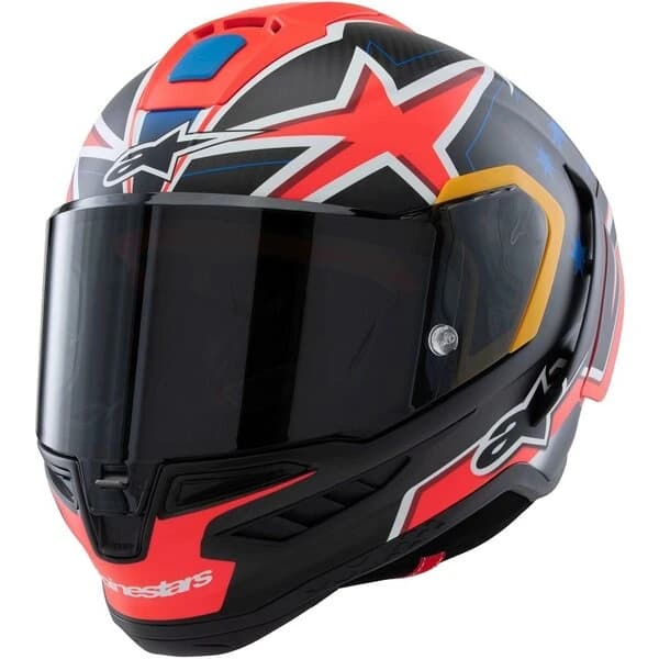ALPINESTARS SUPERTECH R10 LE MILLER Negru/Rosu mat