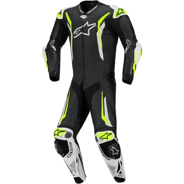 ALPINESTARS GP TECH V5 Negru/Alb/Galben Fluo
